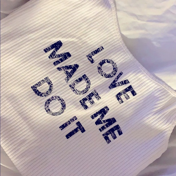 S | Express | Ribbed Graphic | BodySuit - Picture 3 of 3